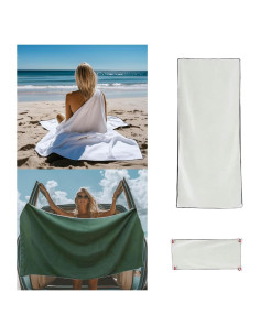 Toalla de Baño Magnética Wuquar 190.5x88.9cm Secado Rápido