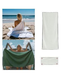 Toalla de Baño Magnética Wuquar 190.5x88.9cm Secado Rápido 2