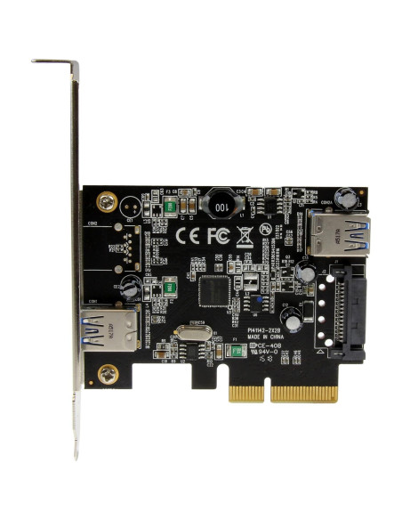 Tarjeta PCIe USB 3.1 StarTech 2 Puertos 10Gbps USB-A