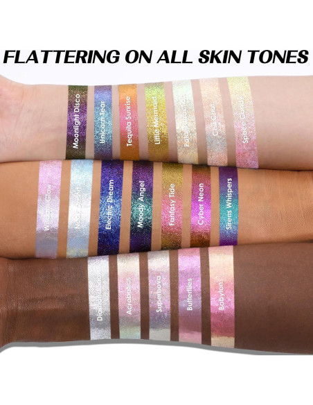 Sombra de Ojos Cremosa FOCALLURE Chameleon 32g Lágrima de Unicornio