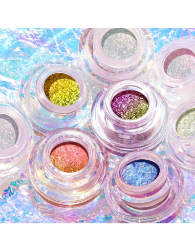 Sombra de Ojos Cremosa FOCALLURE Chameleon 32g Lágrima de Unicornio