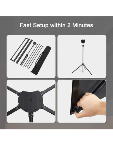 Pantalla de Proyector Portátil Excelimage 60 Pulgadas 16:9