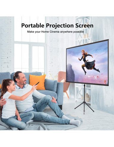 Pantalla de Proyector Portátil Excelimage 60 Pulgadas 16:9