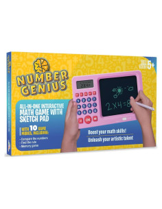 CoolToys Genio de Números - Juego Interactivo Matemáticas Rosa