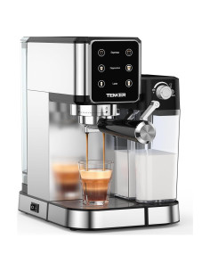 Máquina de Espresso TENKER CM5380A1 3 en 1 1350W Acero Inoxidable