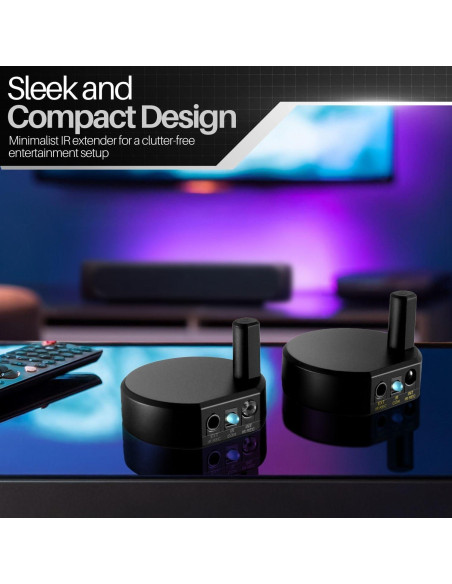 Kit Repetidor IR Inalámbrico TNP - Extensor Control Remoto 200m