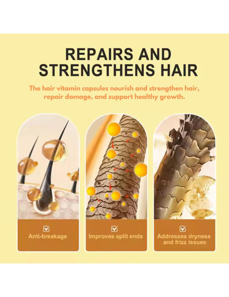 40 Cápsulas de Suero para el Cabello Facekaot - Hidratación y Brillo