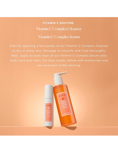 Limpiador Facial Gel Espumoso Naturium Vitamina C 200 g