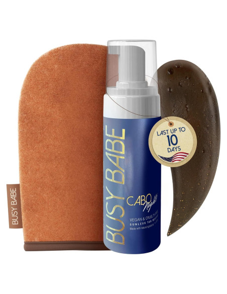 Autobronceador Mousse Cabo Nights Busy Babe 204 g - Bronceado Profundo