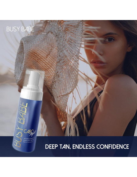 Autobronceador Mousse Cabo Nights Busy Babe 204 g - Bronceado Profundo