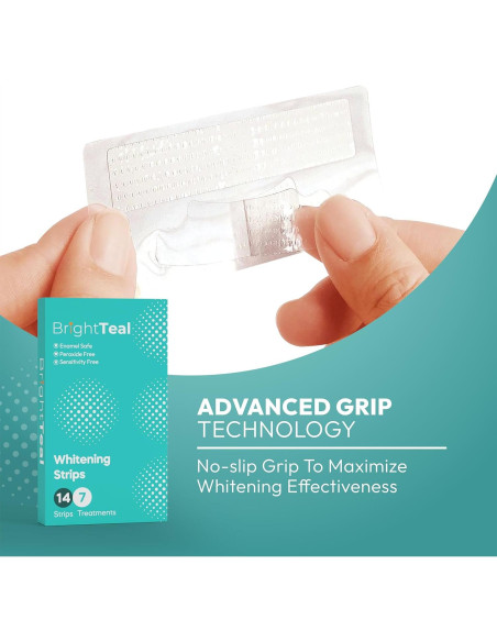 Tiras Blanqueadoras BrightTeal - 14 Tiras - Sin Peróxido