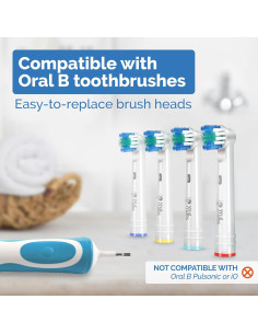 Cabezas de cepillo Oral B Milos Professional Deep Clean - 16 unidades 2