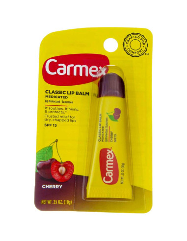 Bálsamo Labial Carmex Cereza SPF 15 9.9g - Hidratante