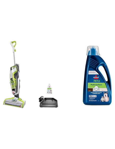 Aspiradora Húmeda-Seca Bissell CrossWave 3888A + Fórmula Mascotas 2.37L
