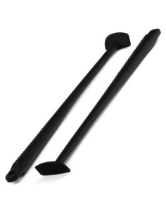 Espátula de Silicona IMPRESA 35.56 cm Negra 2-Pack para Batidora