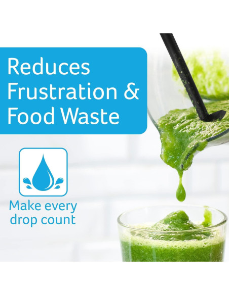 Espátula de Silicona IMPRESA 35.56 cm Negra 2-Pack para Batidora