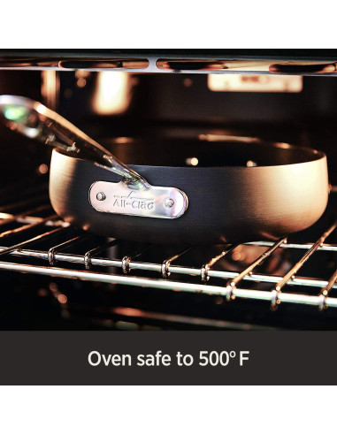 Juego de tapas de vidrio All-Clad HA1 10 y 12 pulgadas