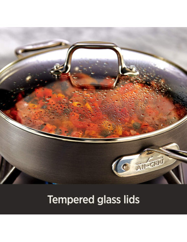 Juego de tapas de vidrio All-Clad HA1 10 y 12 pulgadas