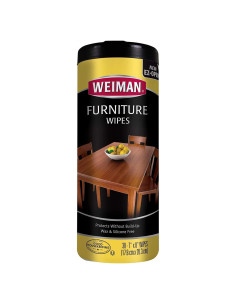 Toallitas para Muebles Weiman 30 Unidades 17.8x20.3 cm