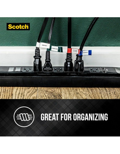 Cinta Eléctrica Profesional 3M Scotch 35, 19 mm x 20 m, Azul