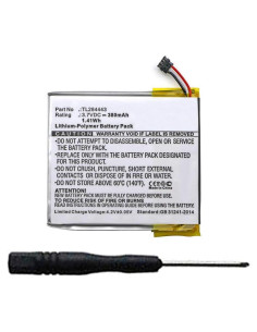 Batería Recargable TL284443 380mAh para Termostato Nest Gen 2