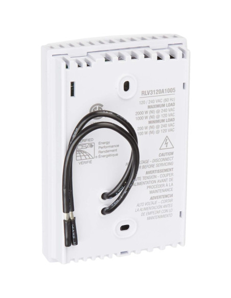 Termostato Digital No Programable Honeywell RLV3120A 240V