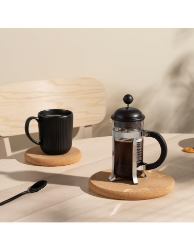 Cafetera de Émbolo Bodum Caffettiera 0.35L Acero y Plástico