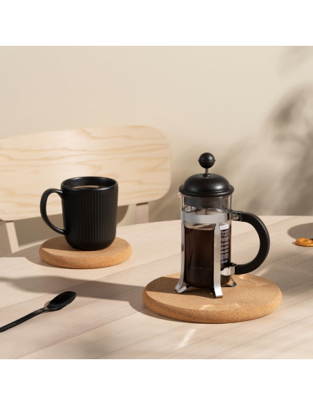 Cafetera de Émbolo Bodum Caffettiera 0.35L Acero y Plástico