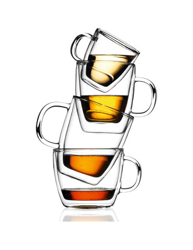 Set de 2 Tazas de Espresso Doble Pared Bodum 148ml