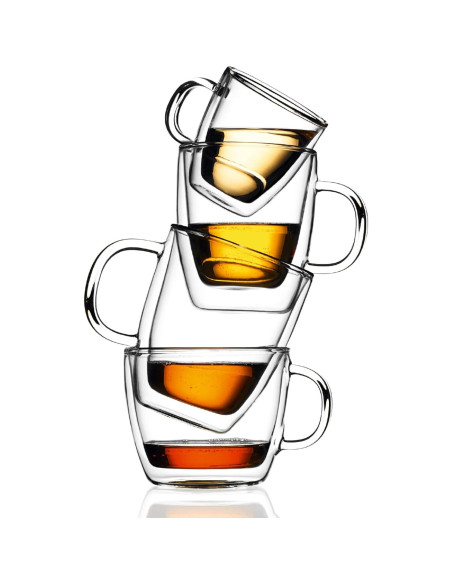 Set de 2 Tazas de Espresso Doble Pared Bodum 148ml