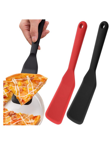 Espátula de Silicona Aswewamt 2 Pcs Antiadherente 25.4 cm