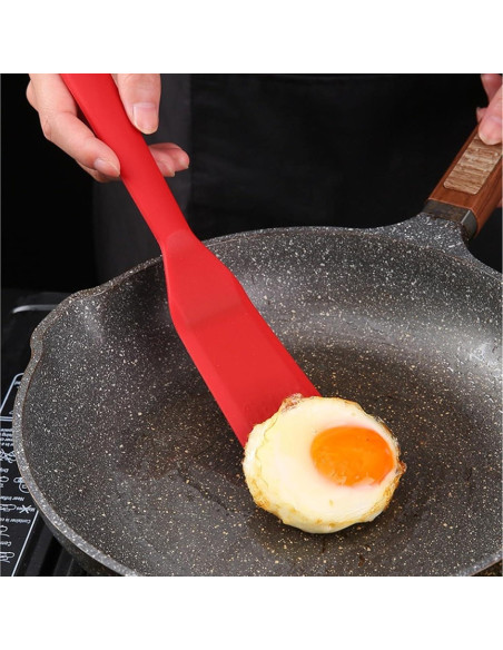 Espátula de Silicona Aswewamt 2 Pcs Antiadherente 25.4 cm