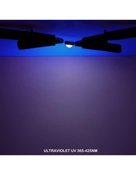 Chip LED Ultravioleta 10W Chanzon 395nm SMD COB 1 pieza