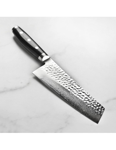 Cuchillo Bunka Enso HD 17.78 cm Damasco VG10 Hecho en Japón