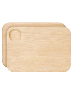 Tabla de Cortar Caraway Pequeña 25.4 x 17.8 cm Madera Ecológica