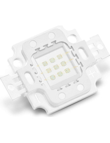 Chip LED Ultravioleta 10W Chanzon 395nm SMD COB 1 pieza