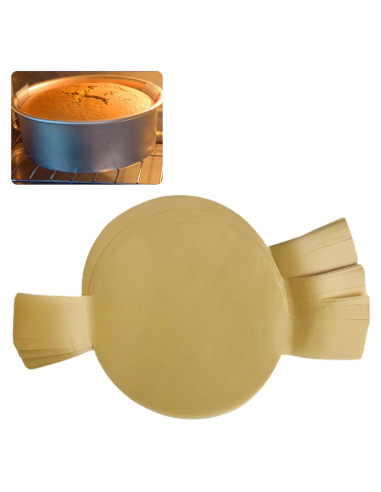 100 Hojas Papel Pergamino Pcmursal 23 cm Antiadherente