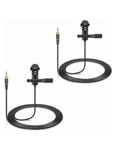 Paquete de 2 Micrófonos Lavalier Sennheiser 1.5m Omnidireccional