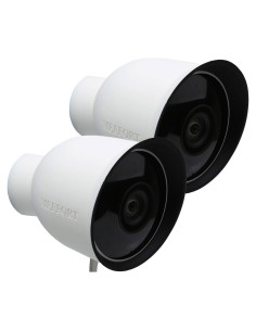 Funda de Silicona Meffort para Nest Cam Outdoor 1ra Gen - 2 Unidades