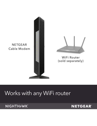 Módem de Cable NETGEAR Nighthawk CM1150V 2000Mbps Voz