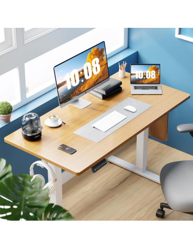 Escritorio de pie eléctrico Sweetcrispy 40x24 cm ajustable