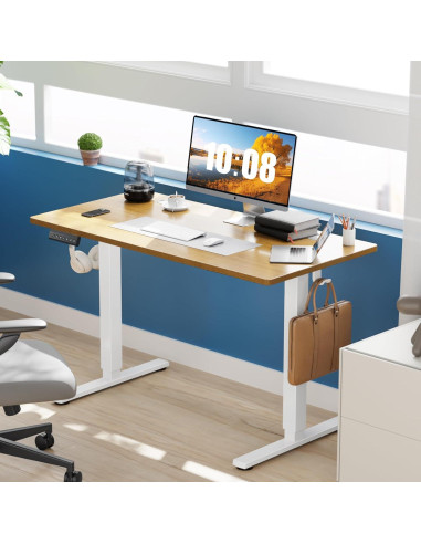 Escritorio de pie eléctrico Sweetcrispy 40x24 cm ajustable