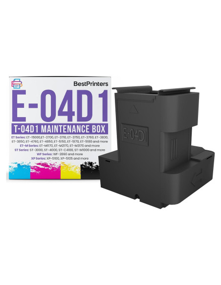 Caja de Mantenimiento T04D1 para Impresoras Epson EcoTank