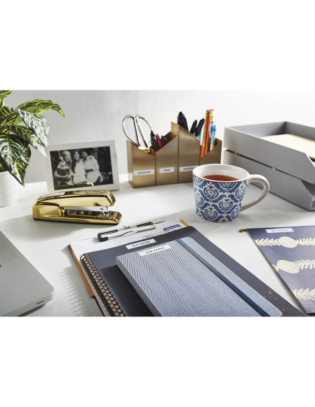 Cinta de Etiquetado DYMO LetraTag 12mm Papel Blanco 6 Unidades