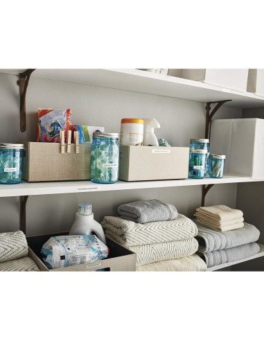 Cinta de Etiquetado DYMO LetraTag 12mm Papel Blanco 6 Unidades