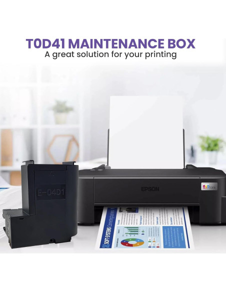 Caja de Mantenimiento T04D1 para Impresoras Epson EcoTank