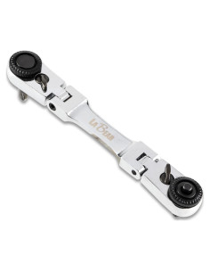 Carraca Dual Flexible LABEAR 1/4" con Cabeza de 180