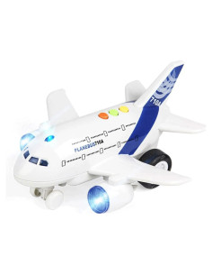 Avión de Juguete YEAM con Luz y Sonido 19.8x11.9cm