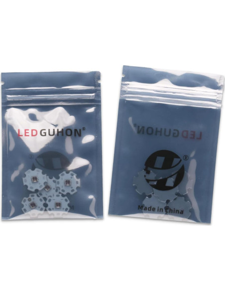 5 Pcs Chip LED IR 5050 SMD 12W 940-945nm con Base PCB 20mm