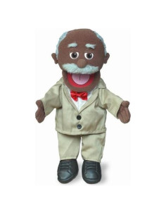 Marioneta de Mano Abuelo Negro Silly Puppets 35.56 cm